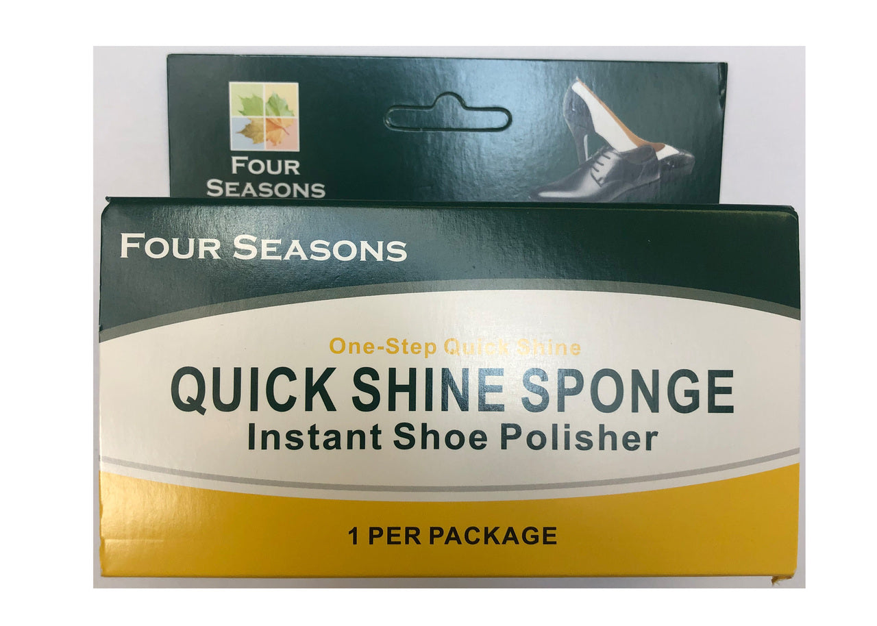 Four Seasons Deluxe Instant Shine Sponge, Buy Liquid Shoe Polish